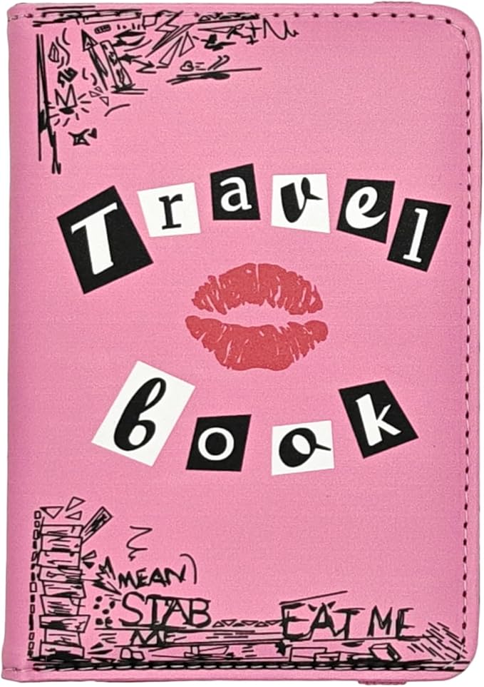 Burn Book Travel Wallet – Stylish Passport Holder for Cards & ID