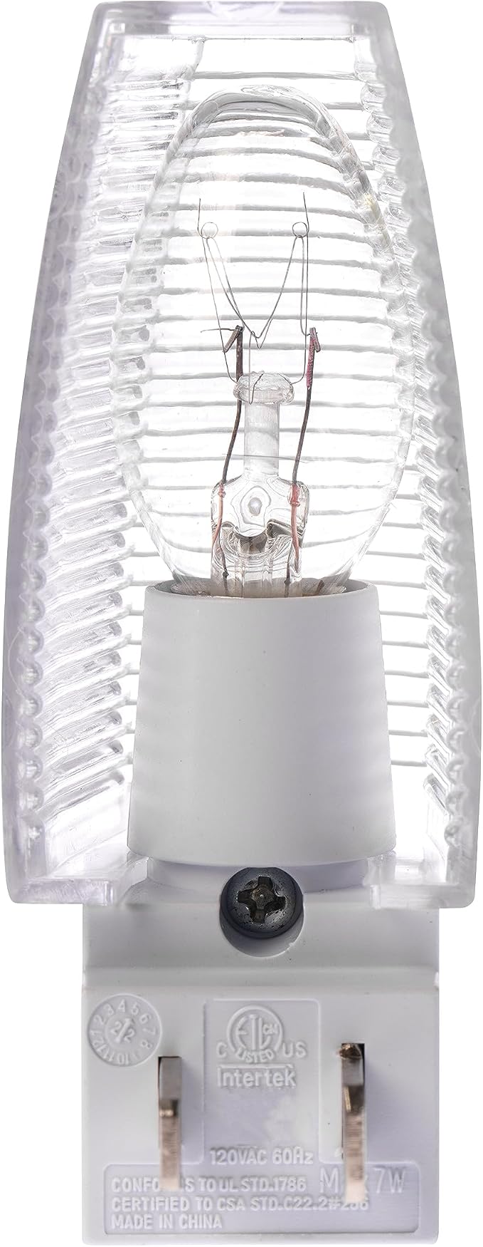 Projectpak Plug in Night Light with Manual On/Off Switch for Hallway, Bedroom, Stairways – Includes 4W Incandescent Bulb | 4 Pack