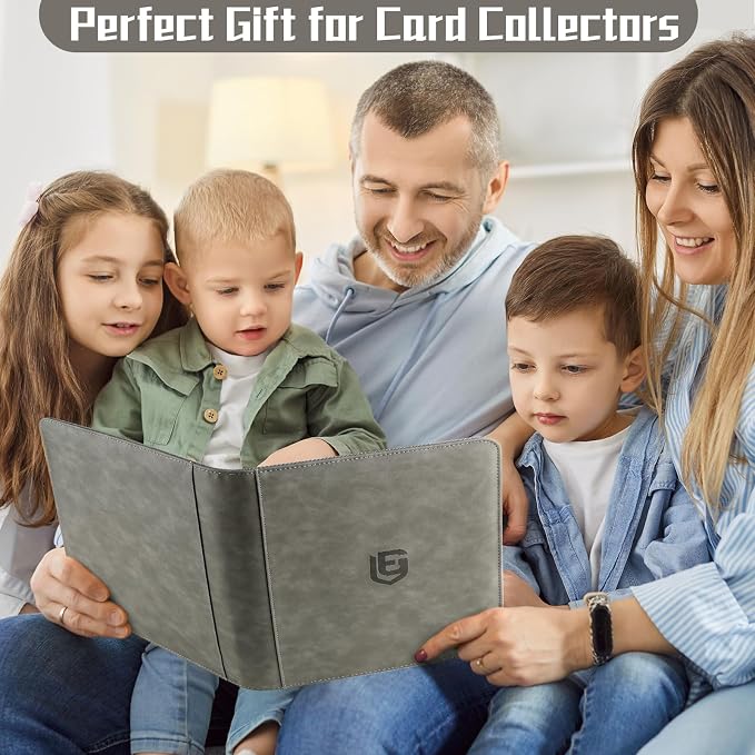 12 Pocket Card Binder,720 Pocket Trading Card Binder，Side Loading Collectible Card Albums for MTG, for TCG Football, Sports, Game Cards Black