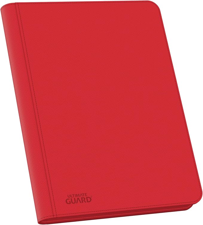 Ultimate Guard Zipfolio 320 – 16 Pocket Xenoskin Red