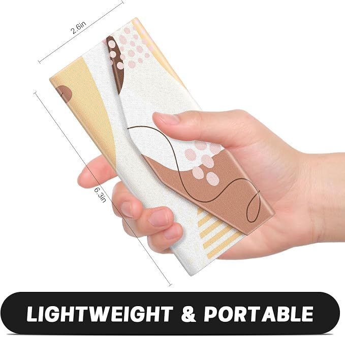 Sunglasses Case, Foldable Glasses Case, Magnetic PU Leather Hard Shell Folding Eyeglass Holder Box, Collapsible Unisex
