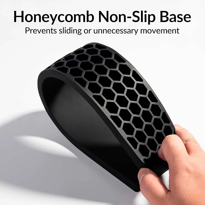 Ergonomic Silicone Wrist Rest for Keychron Q12 / Q5 Pro / Q5 Max / Q5 HE / L3,16.06" Honeycomb Non-Slip Palm Rest, 96% Full-Sized Mechanical Keyboards Support with Typing Pain Relief