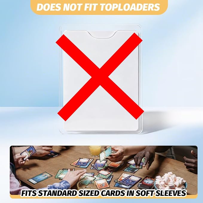 12 Pocket Ringless Side Loading Trading Card Binder, 720 Cards PU Fixed Page Zipper Card Album for TCG Sports Game Cards, Not Fit Top Loaders (Black)