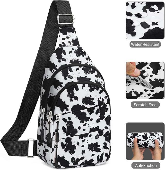 Tuwubi Crossbody Bags for Women, Sling Bag for Men | Small Hiking Backpack Shoulder Bag Lightweight for Outdoors Travel