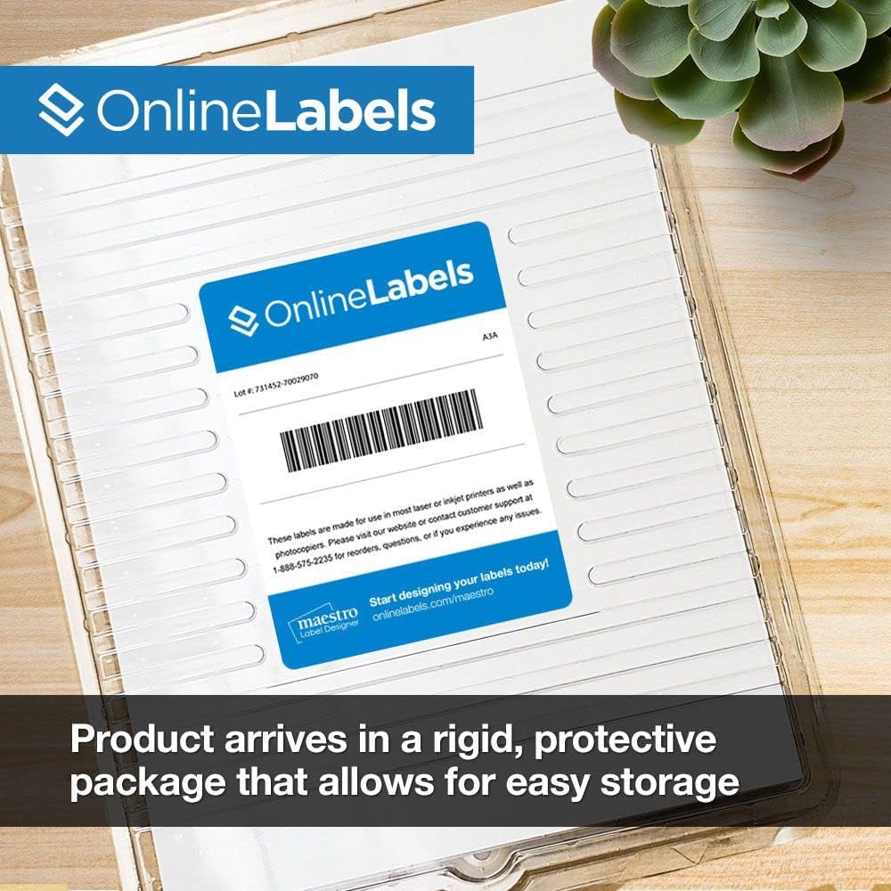 Name Badge Inserts - 4 x 3 - Cardstock - Pack of 600, 100 Sheets - Inkjet/Laser Printer - Online Labels