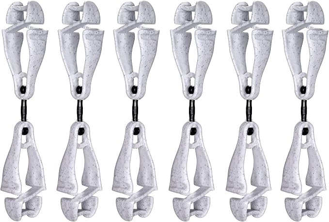 Ergodyne Squids 3420 Swiveling Glove Clip Holder with Dual Clips