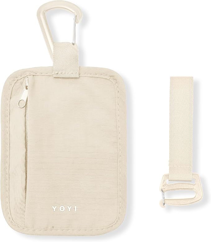 YOYI YOYI RFID Blocking Hidden Stash Clip, Travel Wallet Water-Repellent | Water-repellent fabric, RFID blocking liner, multiple carry options — hidden stash clip secures cards and cash on the go