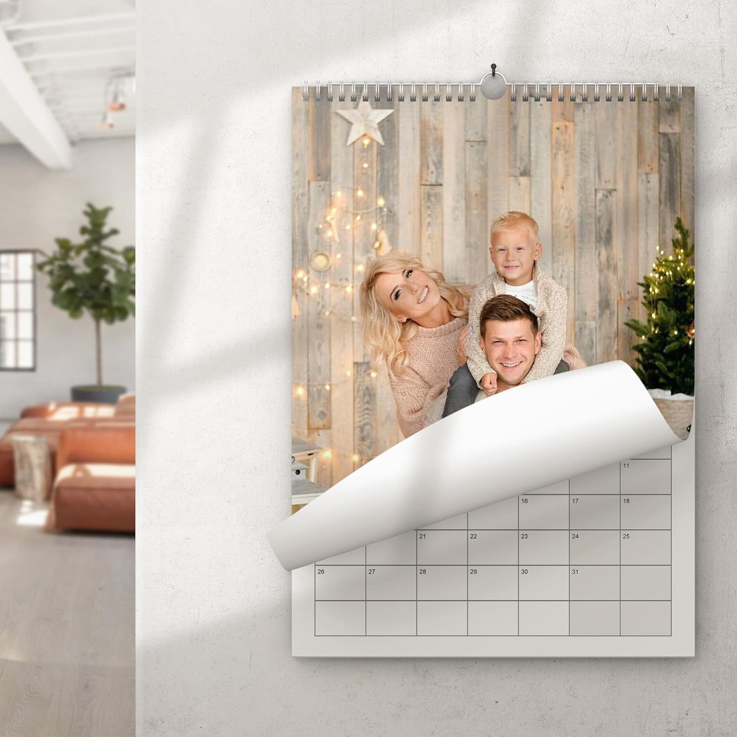 Custom Calendar 2026 for Home & Office - Print Your 13 Memories,Make Your Own Personalized Calendar Customized Christmas Gift &use your photo (Wall Calendar1, 2 Packs)