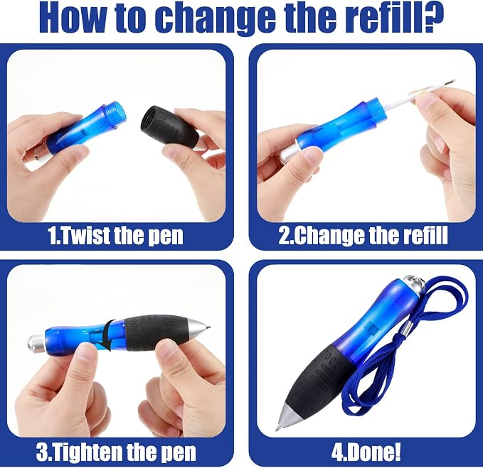 Weighted Pen for Hand Tremors Fat Pen for Arthritic Hands (1 Pack) | 4 Extra Ink Refill, With Storage Bag, 3.5 oz Heavy Large Wide Grip Pen for Parkinsons, Low Grip Strength, Carpal Tunnel
