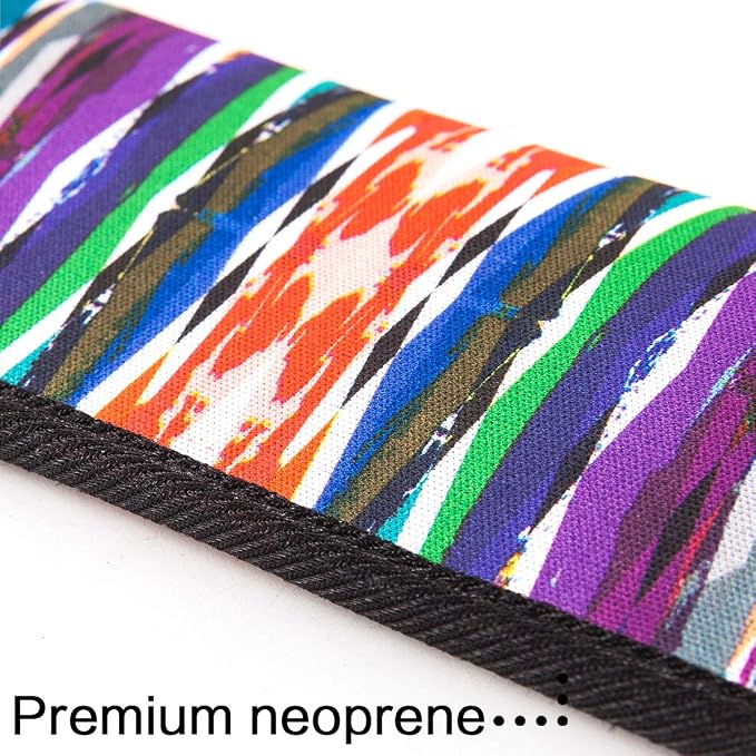 TRIUMPH VISION 3 Pack Reading Glasses Pouch Soft Case Eyeglass Sleeve Slim | Alternative to Bulky Case in bag, Lightweight Lined Padded Protect Optical lens Slip in, Cute Pattern Portable for Daily Use