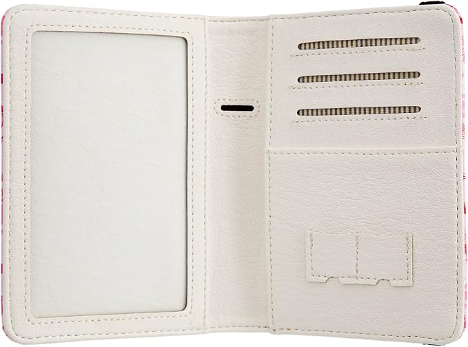 Pink Passport Holder,Cute Passport Cover,Travel Wallet with Credit Card Slots Rfid Blocking passport Wallet Waterproof Documents Organizer Women Men (Cute Cat)
