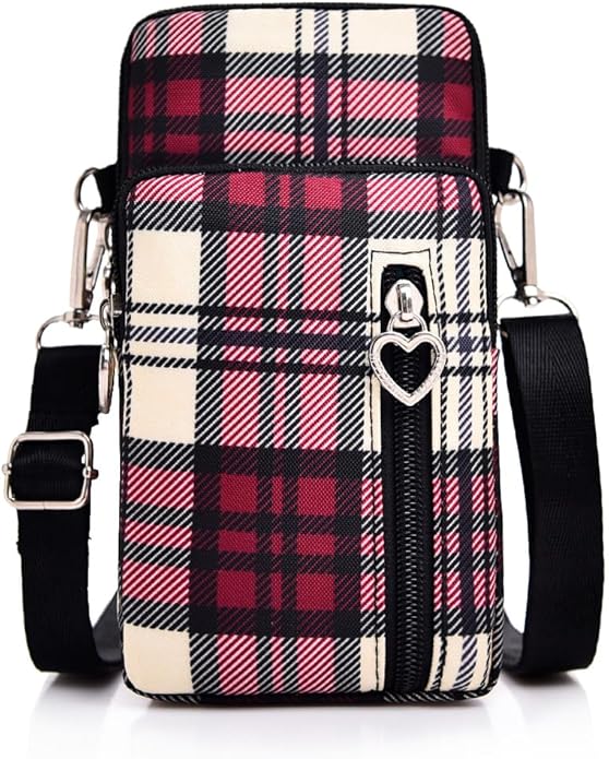 Small Crossbody Bag for Women - Mini Phone Purses with Crossbody Strap and Wallet - Nylon Arm Bag
