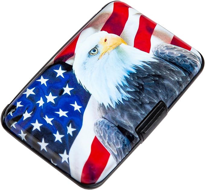 Credit Card Holder Small RFID Blocking Wallet Business Metal Slim Mini Aluminum Hard Case for Women Men
