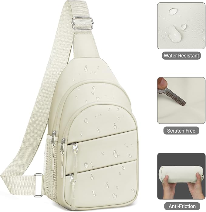 Tuwubi Crossbody Bags for Women, Sling Bag for Men | Small Hiking Backpack Shoulder Bag Lightweight for Outdoors Travel