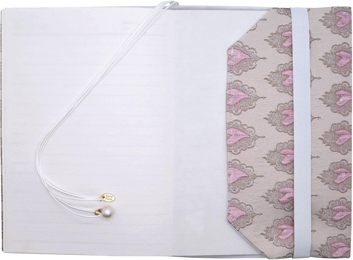 BLBMH A5 Book Covers for Paperbacks Book Cover Fit for 5.5x8.3 inch Adjustable Book Sleeve Cover for A5 Diary Books Fabric Softcover Protector for Notebook - Love