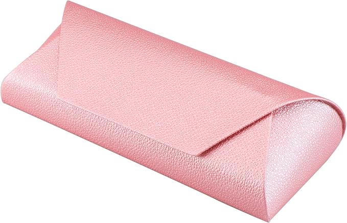 LifeArt Eyeglass Case Hard Shell, Portable Sunglass Case, Fashionable PU Leather Eyeglass Case, Lightweight