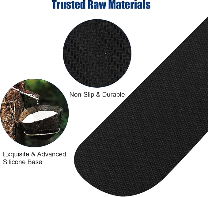 Keyboard Wrist Rest, Gel Memory Foam Keyboard Pad with Wrist Support for Easy Typing & Pain Relief, Comfortable Keyboard Rest Suit for Computer, Laptop, Office & Home (Black)
