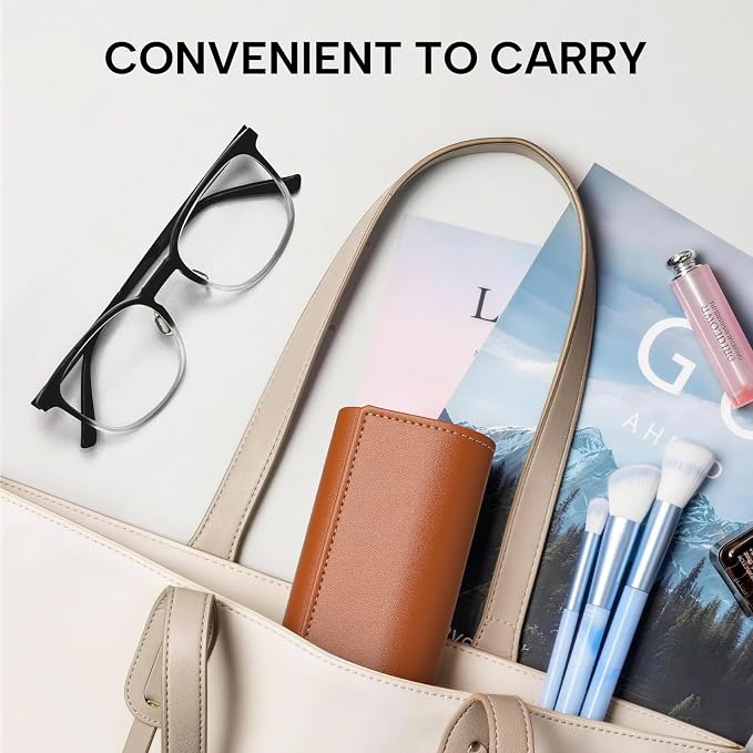Sightor Glasses Case, 2 Pcs Eyeglasses Case Hard Shell Travel Sunglasses Case Reading Hard Glasses Cases for Women Men