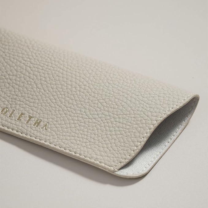 OLETHA Aesthetic Soft Glasses Case, Slip-in Design