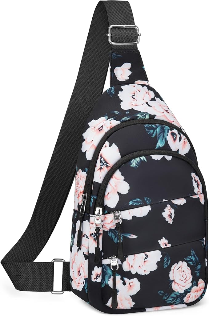 Tuwubi Crossbody Bags for Women, Sling Bag for Men | Small Hiking Backpack Shoulder Bag Lightweight for Outdoors Travel