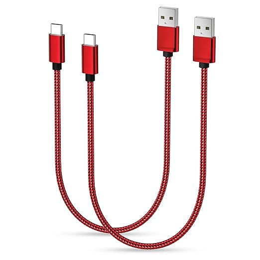 Basesailor USB Type C Charger Cable 1.5FT 2 Pack,Charging Cord for Kindle Fire HD 10 9th 2019,8 10th 2020,Paperwhite 2021 11th Generation,iPad Air 4 4th 5 5th Mini 6 6th Gen,Samsung Galaxy Z Flip Fold