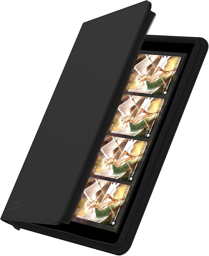 Ultimate Guard Zipfolio 320 – 16 Pocket Xenoskin Black