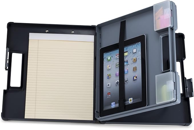 Officemate Dual Sided Clipboard Storage Box (83335) (Pack of 6)