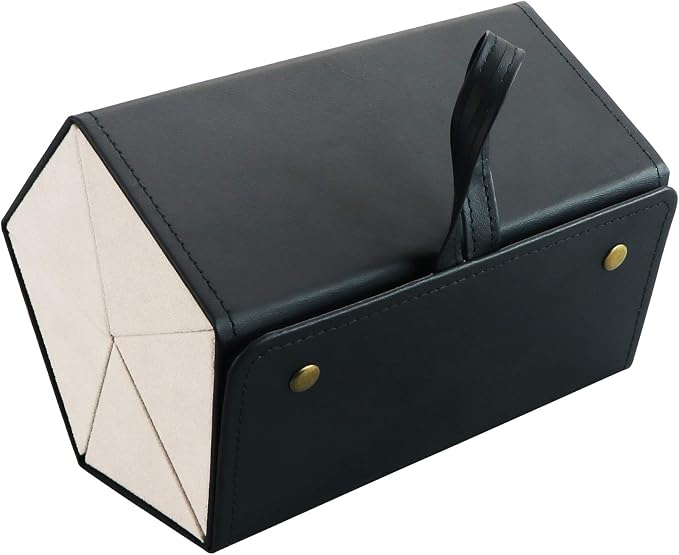 LifeArt Eyeglass Case Hard Shell, Portable Sunglass Case, Fashionable PU Leather Eyeglass Case, Lightweight