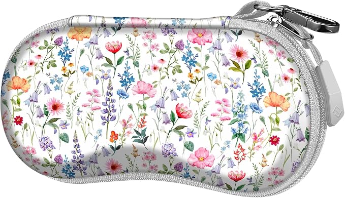 FINTIE Sunglasses Case, Hard EVA Shell Shockproof Sport Glasses Case with Metal Carabiner Travel Zipper Eyeglasses Holder