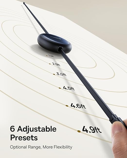 Baseus Retractable USB C Cable, 100W 4.9ft USBC to USBC Fast Charging Cable, 6-Stage Length Preset Retractable Type C Charger Cord for iPhone 16 15 Pro Plus Pro Max, MacBook, iPad, Galaxy S24/S23