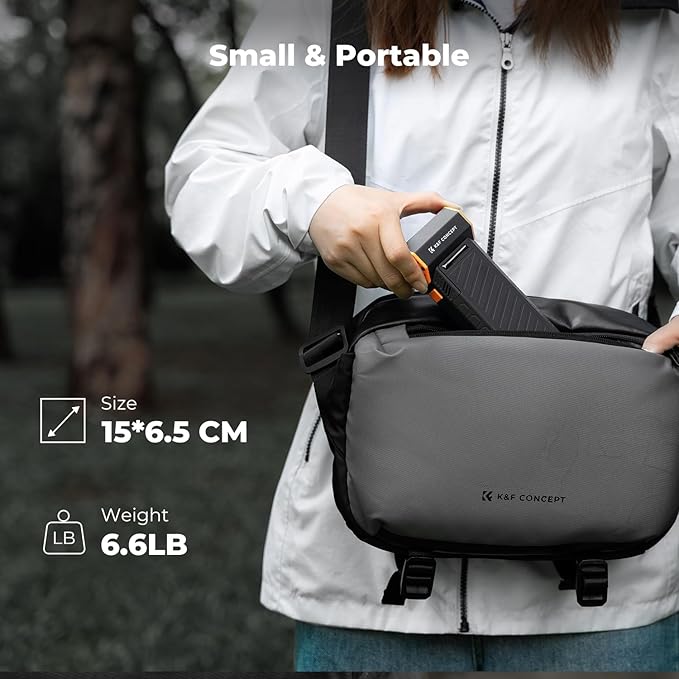 K&F Concept 2-in-1 Magnetic Compressed Air Duster, Electric Air Duster|300000RPM Vacuum Cleaner|3 Gear|Super Wind Power|Rechargeable Brushless Motor|for Computer, Keyboard, Car, Home,Outdoor Cleaning