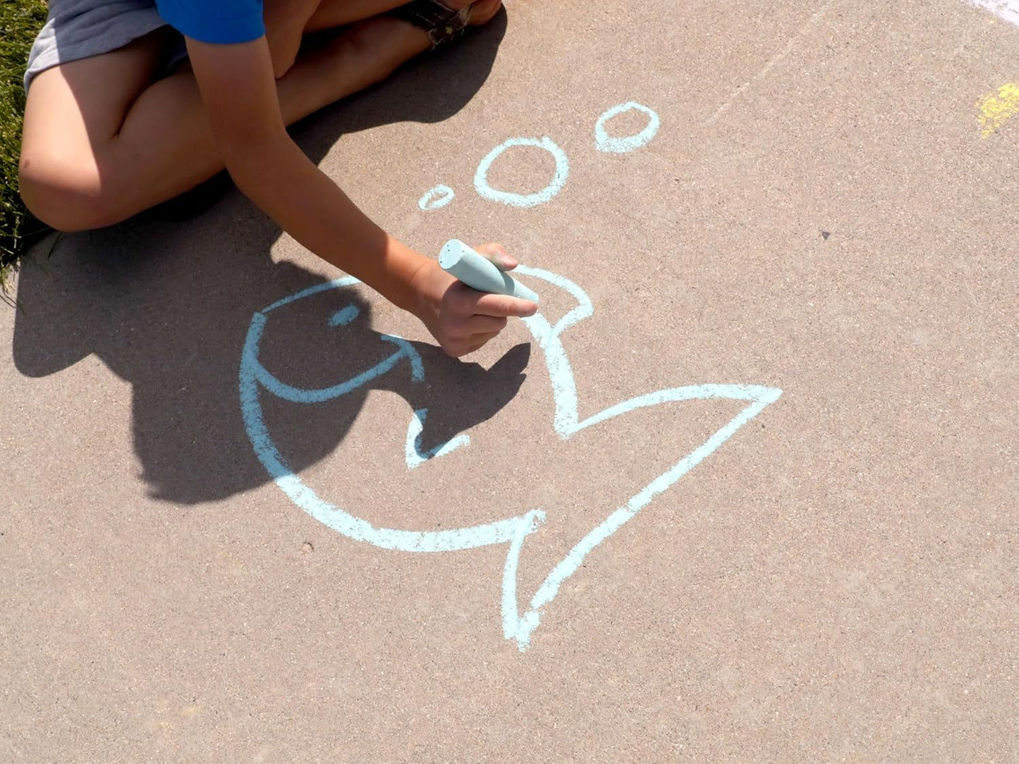 Kid Made Modern 60 Count Pack of Sidewalk Chalk – Orange