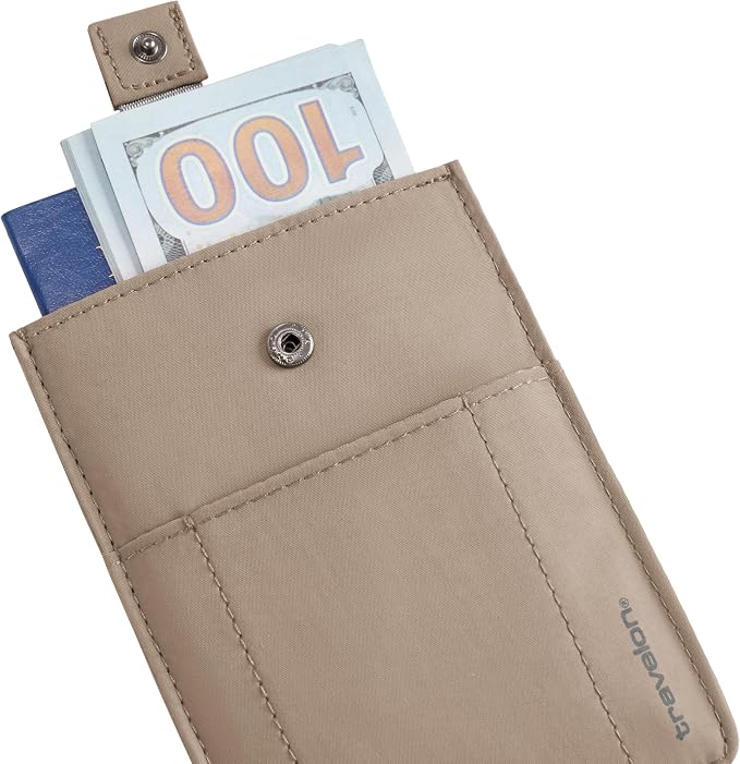 Travelon RFID Blocking Pull Up Passport holder