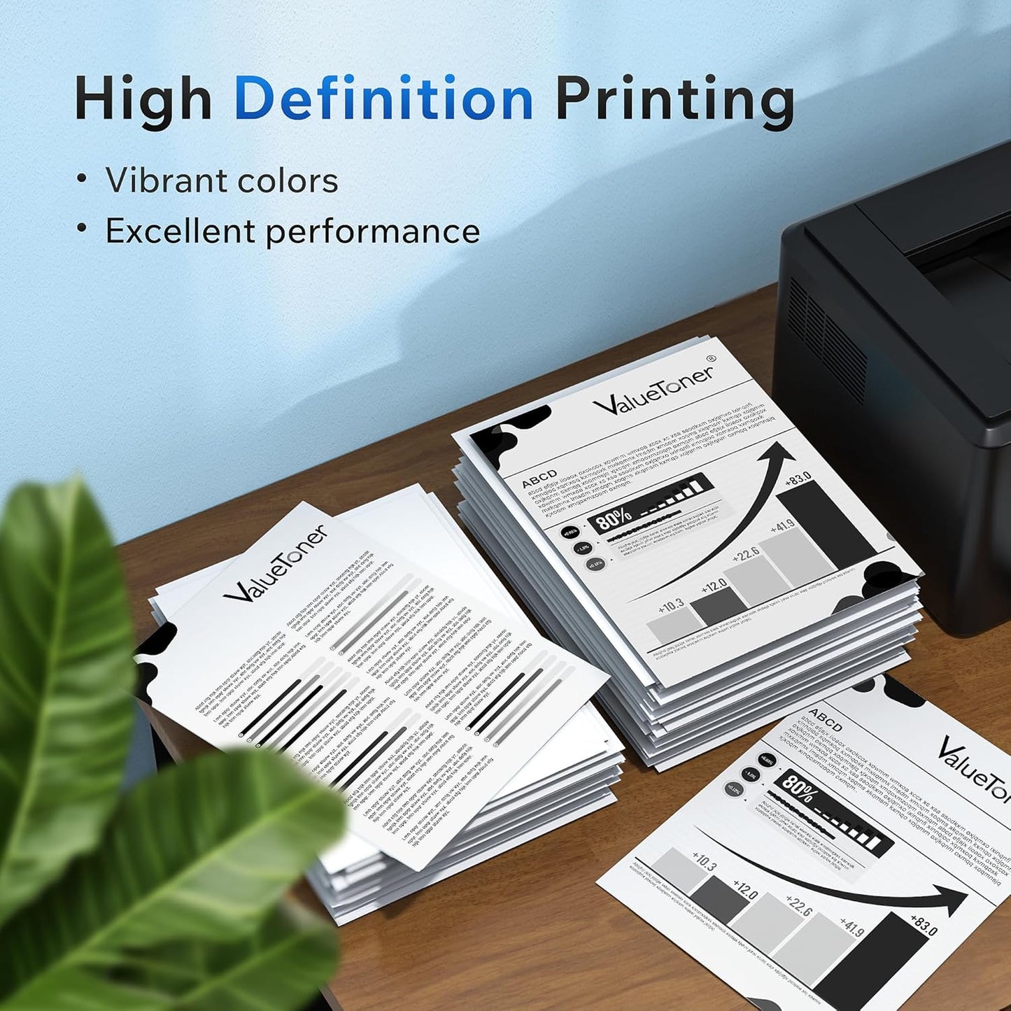 Valuetoner Compatible Toner Cartridges Replacement for HP 79A CF279A Work for Laserjet Pro M12, M12a, M12w, MFP M26, MFP M26a, MFP M26nw (4-Pack)