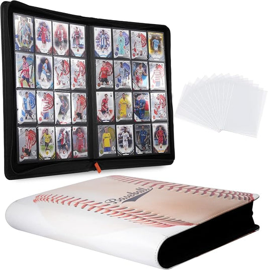 1000+ Pockets Trading Card Binder 1024 Capacity (16-Pocket, Baseball)