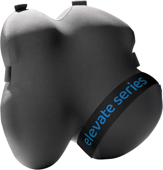 Everlasting Comfort Lumbar Support Pillow for Office Chair - Memory Foam Back Cushion for Car Seat - Promotes Better Posture, Back Pain Relief - Ideal Gaming and Desk Chairs Work and Home Essentials