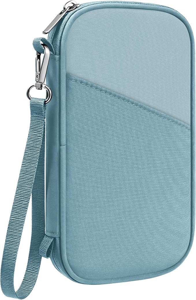 Slim Family Passport Holder for Travel, Travel Wallet | Durable nylon, RFID blocking, passport holder for travel family, eco-friendly
