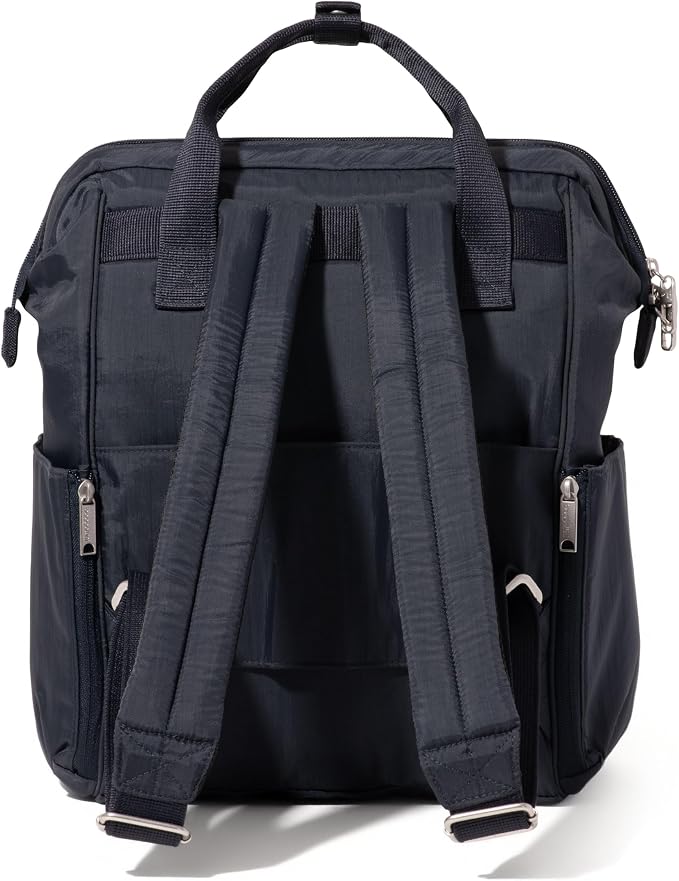 Baggallini Securtex Anti-Theft Windsor Backpack for Travel, Work & College, RFID & Locking Zipper, Up to 16" Laptop