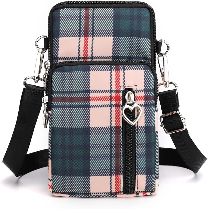 Small Crossbody Bag for Women - Mini Phone Purses with Crossbody Strap and Wallet - Nylon Arm Bag