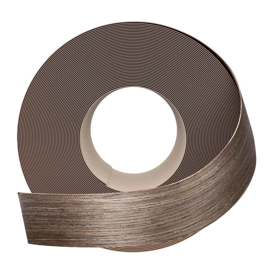 GSCIT Club Walnut Edge Banding, 1 1/2 inch x 25ft roll of Veneer Edge Banding Preglued Flexible, Real Wood Tape Banding