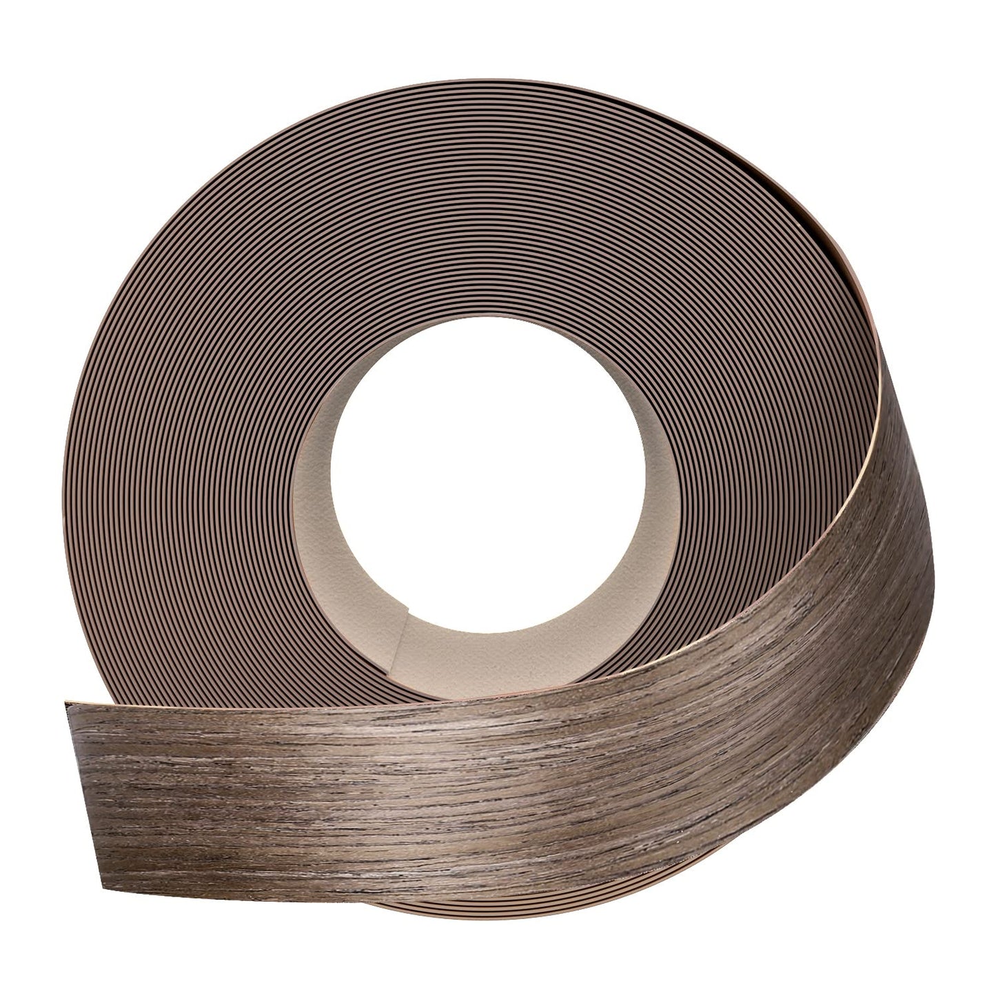 GSCIT Club Walnut Edge Banding, 1 1/2 inch x 250ft roll of Veneer Plywood Edge Banding Preglued Flexible, Wood Tape Banding for Cabinet Repair