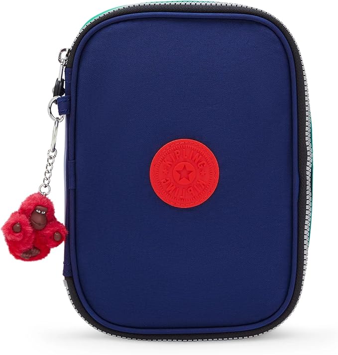Kipling Women's 100 Pens Printed Case, Organize Accessories, Art Supplies, Makeup, Travel Organizer