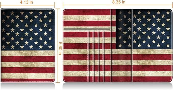 FINTIE Passport Holder, Slim Travel Wallet RFID Blocking Card Case Cover | Passport Cover Protector Essentials with Credit Card Slots, For Women/Men