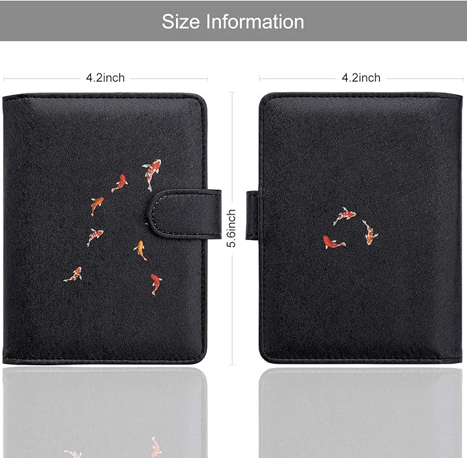 WALNEW Passport Holder for Travel, RFID Passport Wallet, Travel Essentials | PU Leather Passport Cover Case with Pen Holder, Travel Must Haves Accessories, Passport Book Holder for Women Men