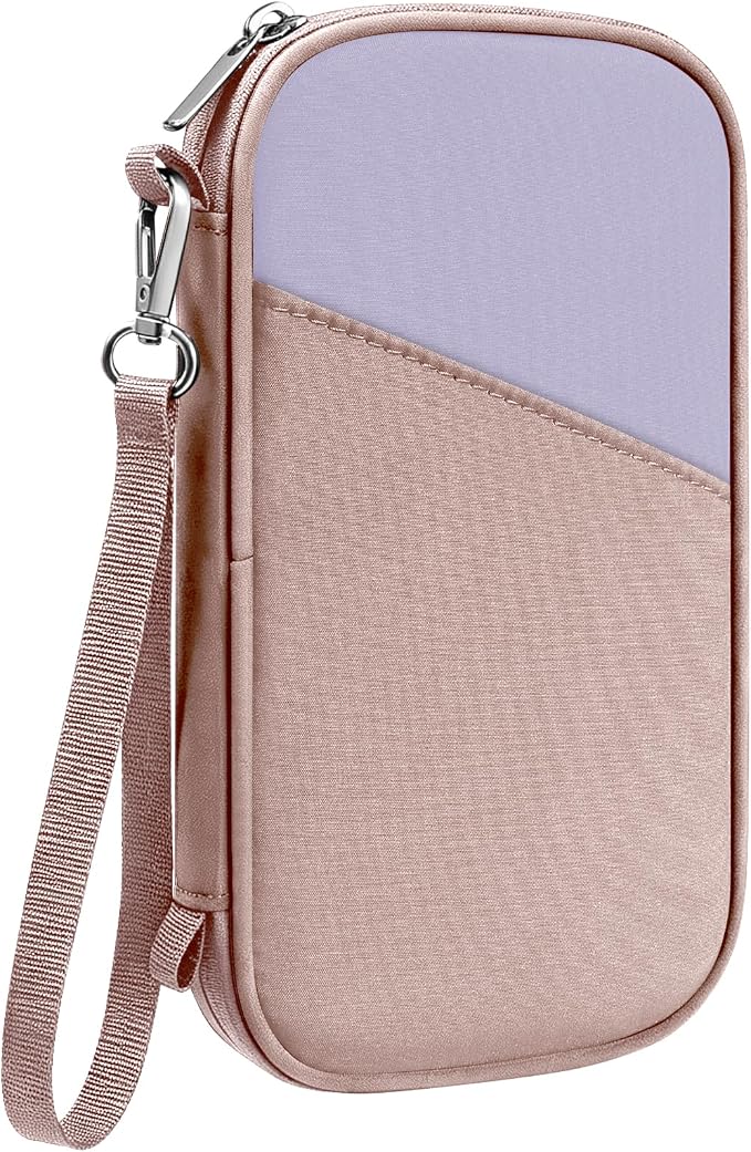 Slim Family Passport Holder for Travel, Travel Wallet | Durable nylon, RFID blocking, passport holder for travel family, eco-friendly