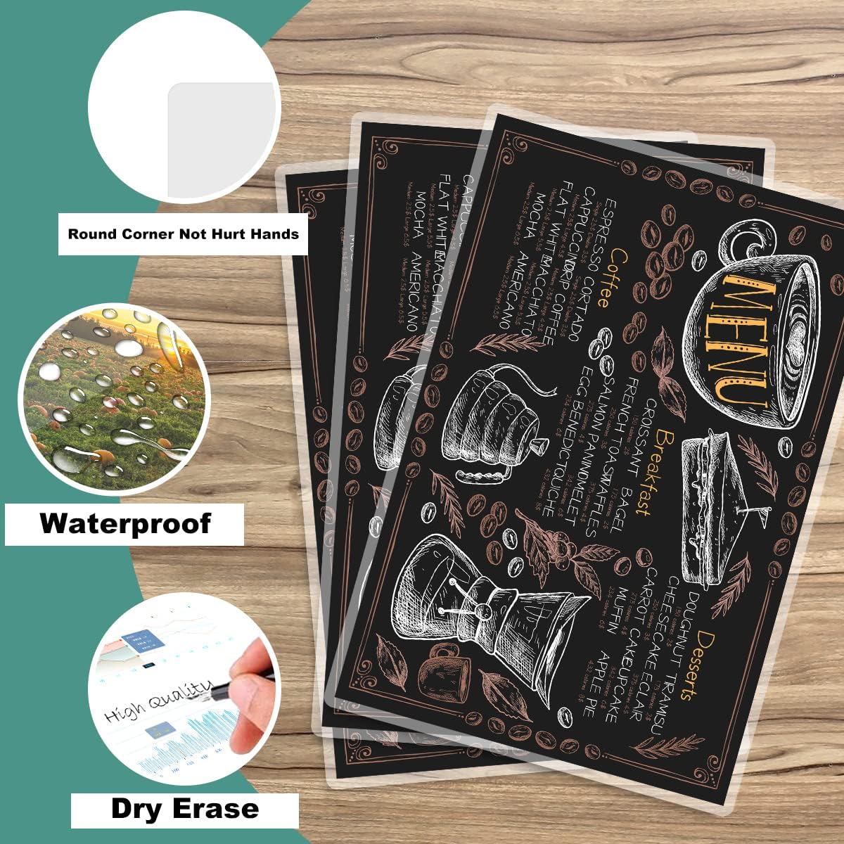 BESTEASY Clear 9" x 11.5" Thermal Laminating Sheets 3 mil Letter Size Thermal Laminating Pouches, Hold 8.9'' x 11.4'' Letter Size Sheets, Pack of 4000
