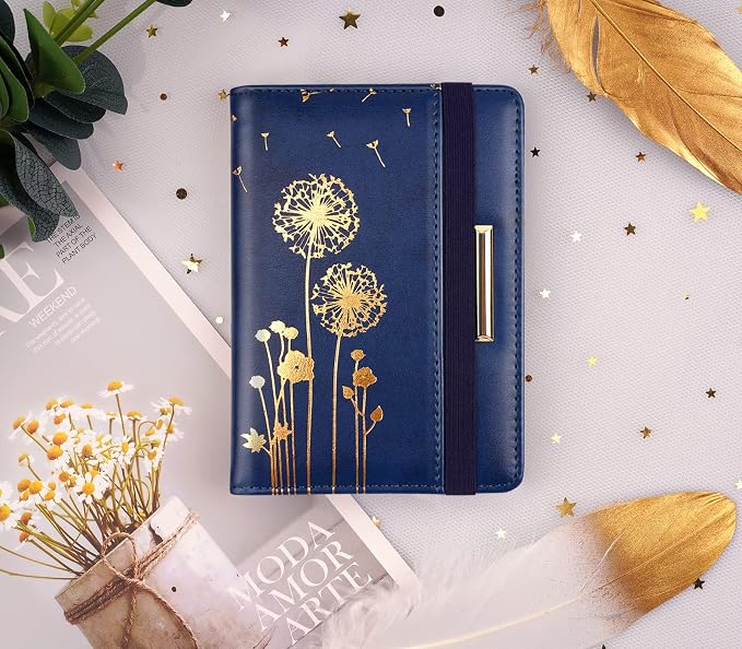 Coco Rossi Passport Holder for Travel Women Slim RFID Passport Cover Wallet | Travel Essentials, Passport Book Holders, Passport Cover Case, PU Leather, Cute, Thin, Spliced Design, Dandelion