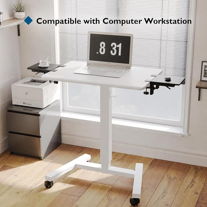 BONTEC Ergonomic Desk Extender Tray, 9.5"x9.1" Wrist Rest Shelf, Black | 90°Foldable Elbow Support, Table Mount Arm, Clamp on Computer Arm Rest for Desk, Office & Home Use,Durable Easy to Install