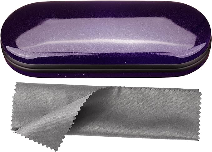 Vemiss Hard Shell Eyeglass Cases, Lightweight Portable Glasses Case for Women Men
