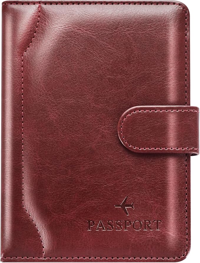 Passport Holder for Travel Essentials Wallet Cover Case Women Men Gift | Passport Holder for Travel Cruise Essentials, Passport Wallet Cover Case Women Men Travel Gifts